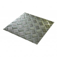 Checker Plate Aluminium Self-Adhesive Panel | 1200mm x 600mm