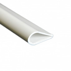 PVC Plastic Leaf/Slide Binder White | 15mm x 2m