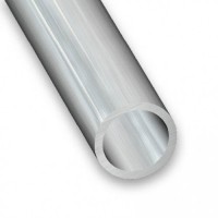 Raw Aluminium Tube | 8mm x 1mm x 1m