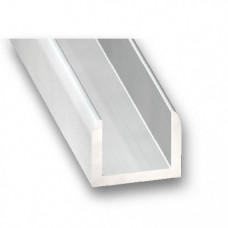 Anodised Aluminium Channel | 8mm  x 1mm x 1m