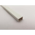 PVC Plastic Channel White | 14mm x 10mm x 1m