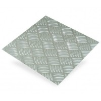 Aluminium Checker Plate | 500mm x 250mm x 1.5-1.7mm