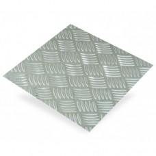 Aluminium Checker Plate | 1m x 500mm x 1.5-1.7mm
